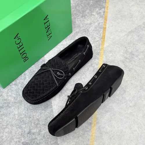 Replica Bottega Veneta BV Leather Shoes For Men #1472082 $82.00 USD for Wholesale