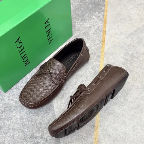 Replica Bottega Veneta BV Leather Shoes For Men #1472083 $82.00 USD for Wholesale