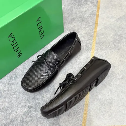 Replica Bottega Veneta BV Leather Shoes For Men #1472085 $82.00 USD for Wholesale