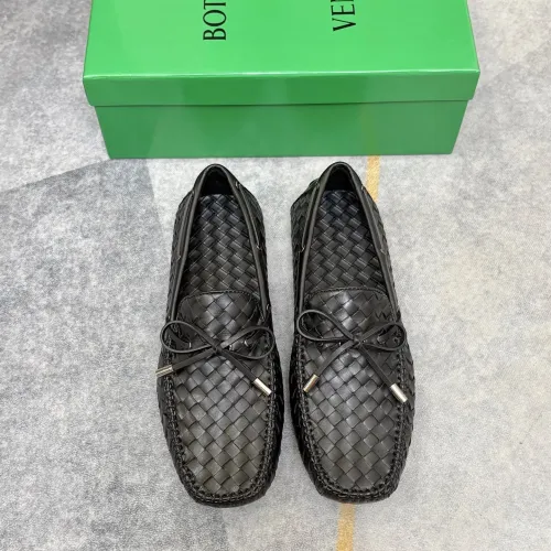 Replica Bottega Veneta BV Leather Shoes For Men #1472086 $82.00 USD for Wholesale