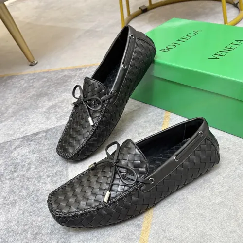 Replica Bottega Veneta BV Leather Shoes For Men #1472086 $82.00 USD for Wholesale