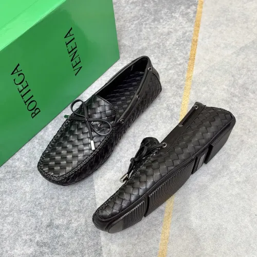 Replica Bottega Veneta BV Leather Shoes For Men #1472086 $82.00 USD for Wholesale