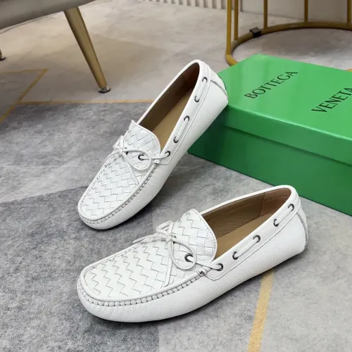 Replica Bottega Veneta BV Leather Shoes For Men #1472087 $82.00 USD for Wholesale