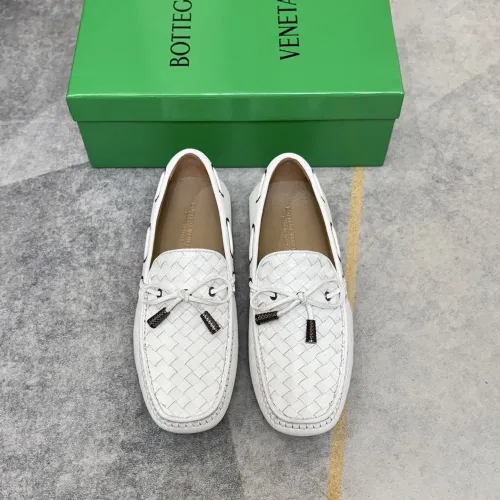 Replica Bottega Veneta BV Leather Shoes For Men #1472088 $82.00 USD for Wholesale