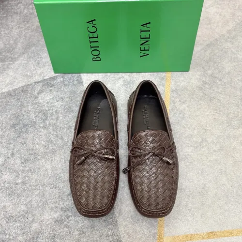 Replica Bottega Veneta BV Leather Shoes For Men #1472091 $82.00 USD for Wholesale