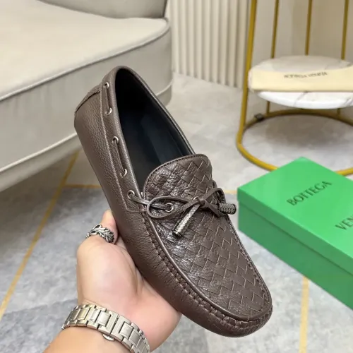 Replica Bottega Veneta BV Leather Shoes For Men #1472091 $82.00 USD for Wholesale