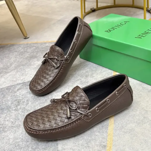 Replica Bottega Veneta BV Leather Shoes For Men #1472091 $82.00 USD for Wholesale