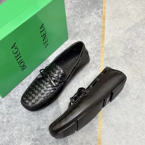 Replica Bottega Veneta BV Leather Shoes For Men #1472093 $82.00 USD for Wholesale