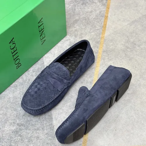 Replica Bottega Veneta BV Leather Shoes For Men #1472096 $82.00 USD for Wholesale