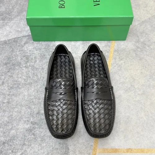Replica Bottega Veneta BV Leather Shoes For Men #1472098 $82.00 USD for Wholesale