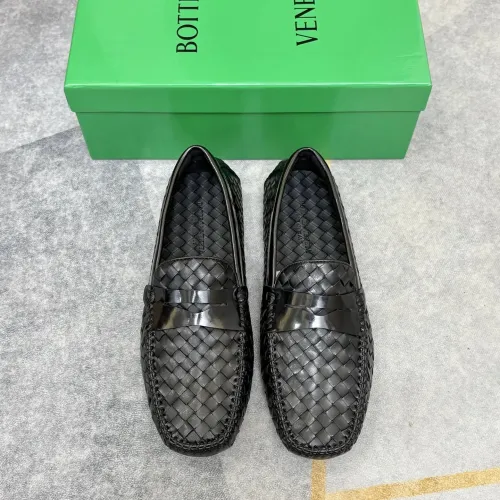 Replica Bottega Veneta BV Leather Shoes For Men #1472099 $82.00 USD for Wholesale