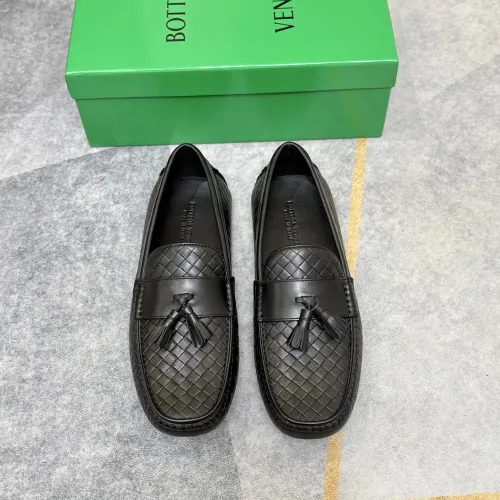 Replica Bottega Veneta BV Leather Shoes For Men #1472100 $82.00 USD for Wholesale