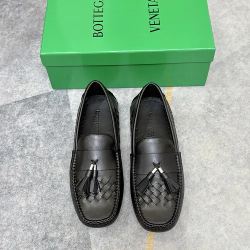 Replica Bottega Veneta BV Leather Shoes For Men #1472101 $82.00 USD for Wholesale