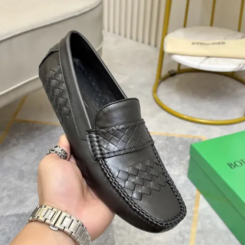 Replica Bottega Veneta BV Leather Shoes For Men #1472102 $82.00 USD for Wholesale