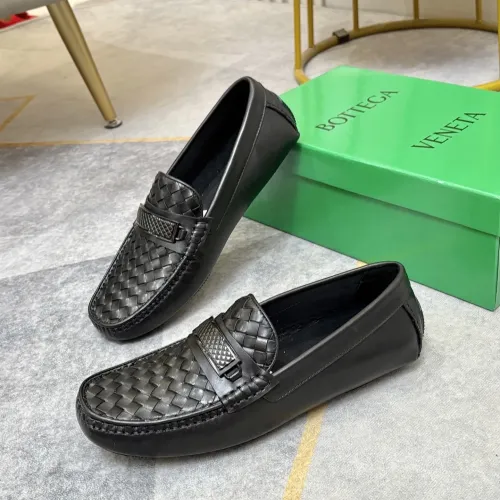 Replica Bottega Veneta BV Leather Shoes For Men #1472103 $82.00 USD for Wholesale
