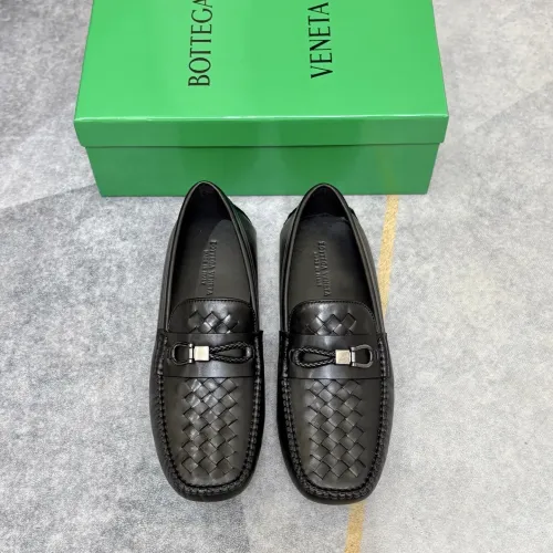 Replica Bottega Veneta BV Leather Shoes For Men #1472104 $82.00 USD for Wholesale