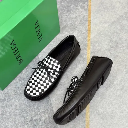 Replica Bottega Veneta BV Leather Shoes For Men #1472106 $82.00 USD for Wholesale
