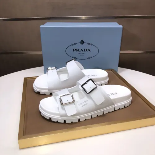 Wholesale Prada Slippers For Men #1472118 $82.00 USD, Wholesale Quality Replica Prada Slippers