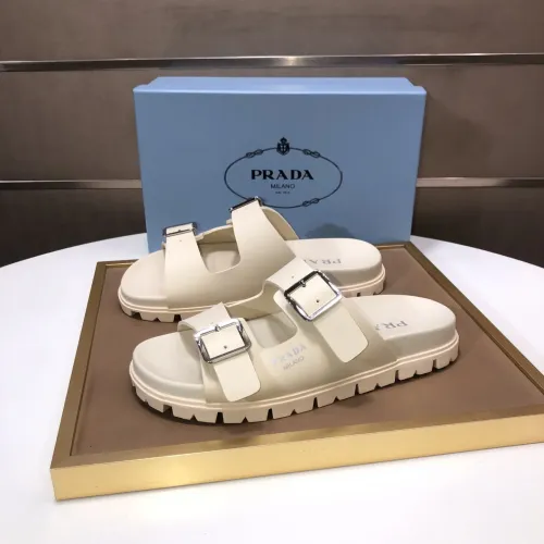 Wholesale Prada Slippers For Women #1472121 $82.00 USD, Wholesale Quality Replica Prada Slippers
