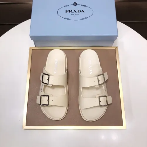 Replica Prada Slippers For Women #1472121 $82.00 USD for Wholesale