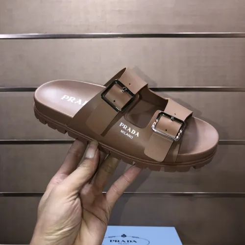 Replica Prada Slippers For Men #1472122 $82.00 USD for Wholesale
