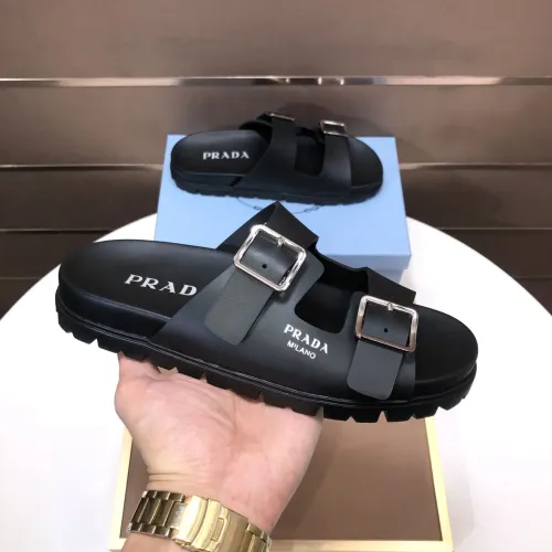 Replica Prada Slippers For Men #1472124 $82.00 USD for Wholesale