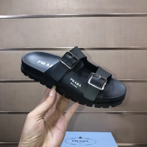 Replica Prada Slippers For Men #1472124 $82.00 USD for Wholesale