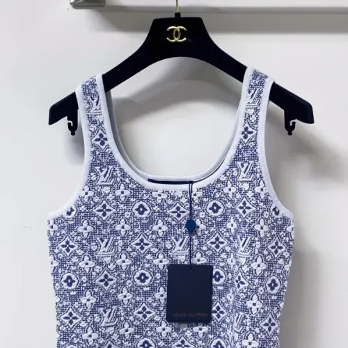 Replica Louis Vuitton LV T-Shirts Sleeveless For Women #1472142 $105.00 USD for Wholesale