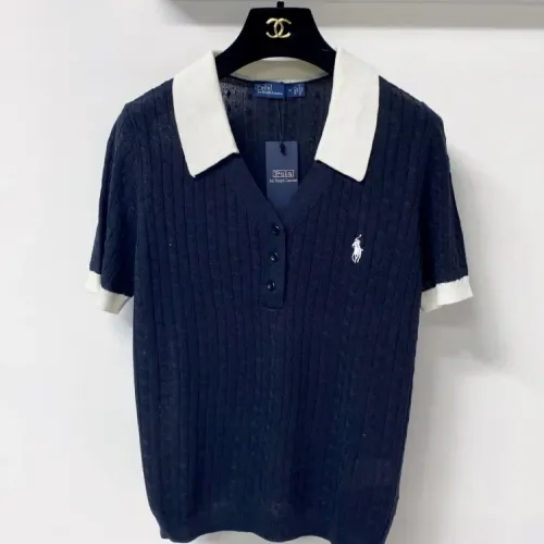 Wholesale Ralph Lauren Polo T-Shirts Short Sleeved For Women #1472163 $96.00 USD, Wholesale Quality Replica Ralph Lauren Polo T-Shirts