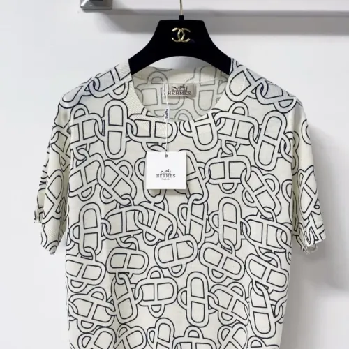 Replica Hermes T-Shirts Short Sleeved For Women #1472166 $115.00 USD for Wholesale