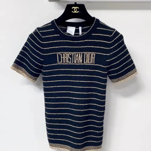 Wholesale Christian Dior T-Shirts Short Sleeved For Women #1472168 $96.00 USD, Wholesale Quality Replica Christian Dior T-Shirts