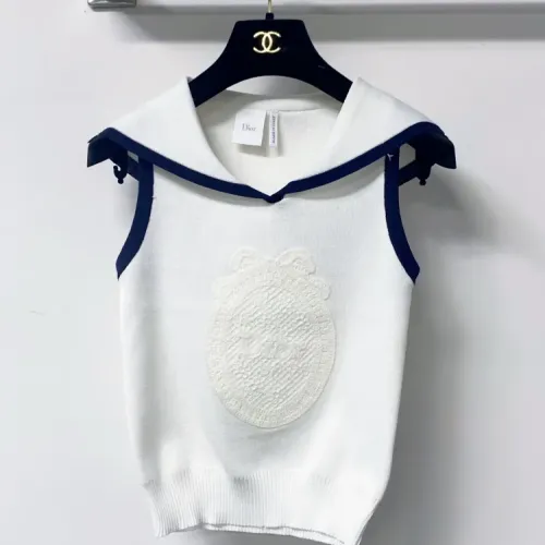 Wholesale Christian Dior T-Shirts Sleeveless For Women #1472201 $80.00 USD, Wholesale Quality Replica Christian Dior T-Shirts