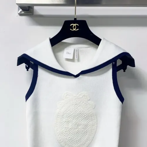 Replica Christian Dior T-Shirts Sleeveless For Women #1472201 $80.00 USD for Wholesale