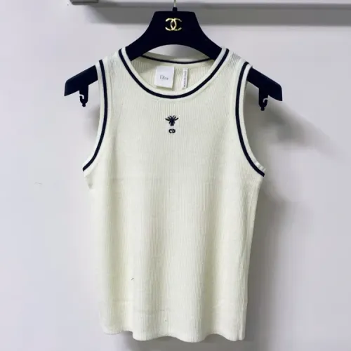 Wholesale Christian Dior T-Shirts Sleeveless For Women #1472219 $98.00 USD, Wholesale Quality Replica Christian Dior T-Shirts