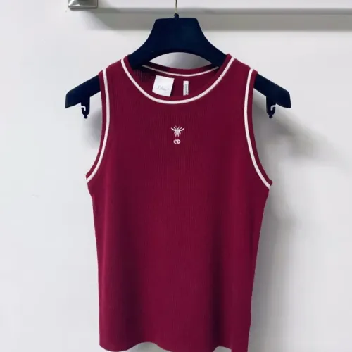 Wholesale Christian Dior T-Shirts Sleeveless For Women #1472220 $98.00 USD, Wholesale Quality Replica Christian Dior T-Shirts