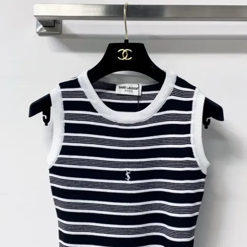 Replica Yves Saint Laurent YSL T-shirts Sleeveless For Women #1472225 $80.00 USD for Wholesale