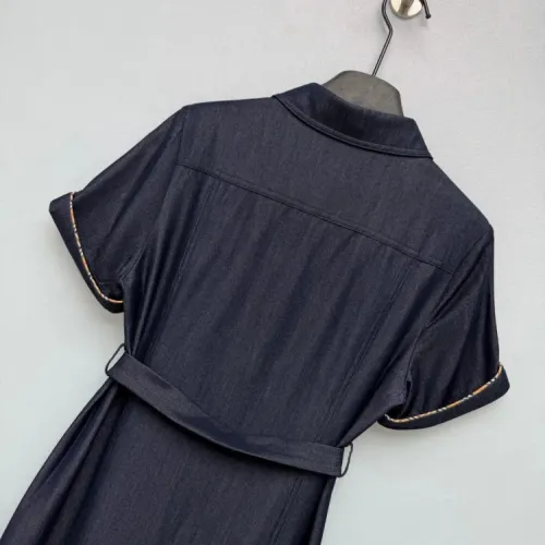 Replica Burberry Dresses Short Sleeved For Women #1472296 $135.00 USD for Wholesale