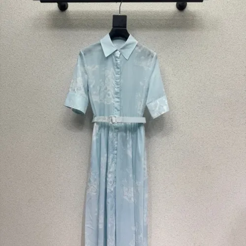 Wholesale Christian Dior Dresses Short Sleeved For Women #1472303 $150.00 USD, Wholesale Quality Replica Christian Dior Dresses