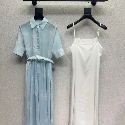 Replica Christian Dior Dresses Short Sleeved For Women #1472303 $150.00 USD for Wholesale