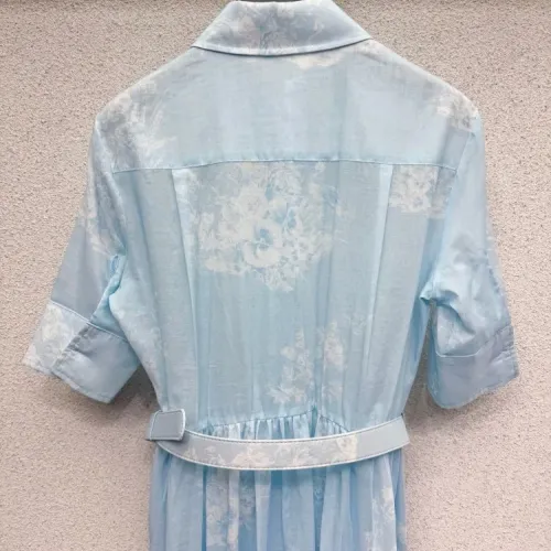 Replica Christian Dior Dresses Short Sleeved For Women #1472303 $150.00 USD for Wholesale