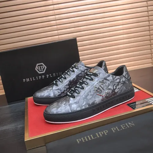 Wholesale Philipp Plein PP Casual Shoes For Men #1472342 $80.00 USD, Wholesale Quality Replica Philipp Plein PP Casual Shoes
