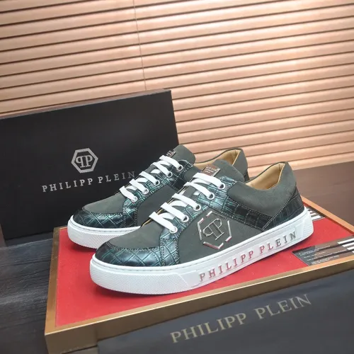 Wholesale Philipp Plein PP Casual Shoes For Men #1472350 $80.00 USD, Wholesale Quality Replica Philipp Plein PP Casual Shoes
