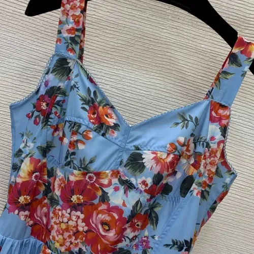 Replica Dolce & Gabbana Dresses Sleeveless For Women #1472381 $128.00 USD for Wholesale