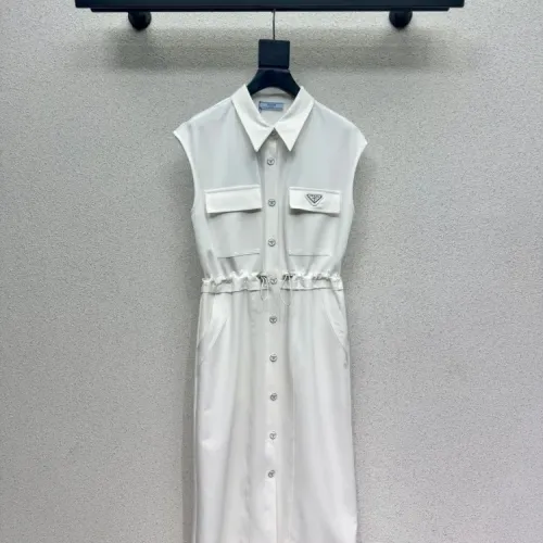 Wholesale Prada Dresses Sleeveless For Women #1472388 $132.00 USD, Wholesale Quality Replica Prada Dresses