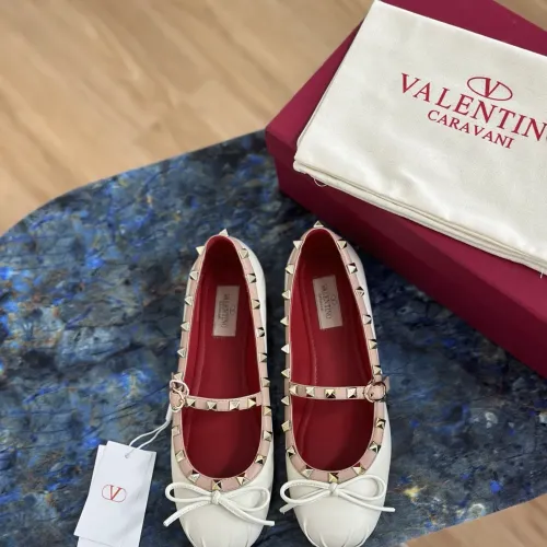 Replica Valentino Flat Shoes For Women #1472391 $118.00 USD for Wholesale