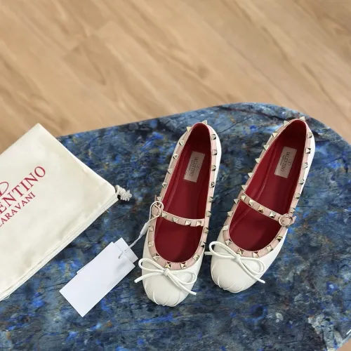 Replica Valentino Flat Shoes For Women #1472391 $118.00 USD for Wholesale