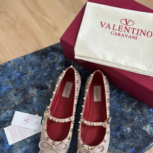 Replica Valentino Flat Shoes For Women #1472393 $118.00 USD for Wholesale