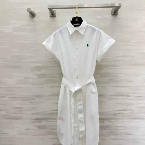 Wholesale Ralph Lauren Polo Dresses Short Sleeved For Women #1472394 $158.00 USD, Wholesale Quality Replica Ralph Lauren Polo Dresses