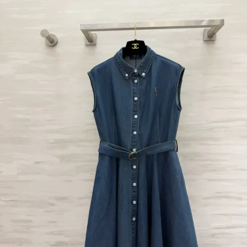 Wholesale Ralph Lauren Polo Dresses Sleeveless For Women #1472396 $140.00 USD, Wholesale Quality Replica Ralph Lauren Polo Dresses