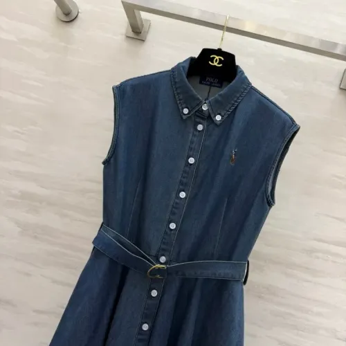 Replica Ralph Lauren Polo Dresses Sleeveless For Women #1472396 $140.00 USD for Wholesale